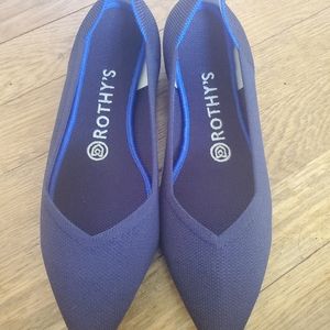 Rothys Flats The Point 7 Maritime Navy Blue